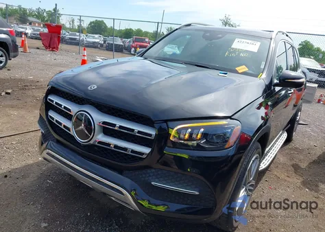 2020 Mercedes-Benz Gls 450 4Matic из США, поврежденный, VIN 4JGFF5KEXLA163523